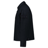 Stone Island Ghost Zip - Up Overshirt in Navy - Boinclo - Outlet Sale Under Retail