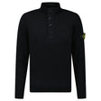 Stone Island Half - Zip Jumper in Black - Boinclo - Outlet Sale Under Retail