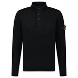 Stone Island Half - Zip Jumper in Black - Boinclo - Outlet Sale Under Retail