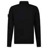 Stone Island Half - Zip Jumper in Black - Boinclo - Outlet Sale Under Retail