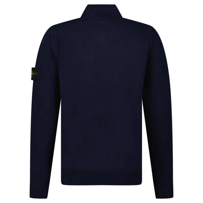Stone Island Stone Island Half-Zip Jumper in Black Outlet Sale