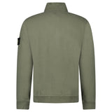 Stone Island Half - Zip Sweatshirt in Military Green - Boinclo - Outlet Sale Under Retail