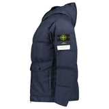 Stone Island Hooded Down Jacket in Navy - Boinclo - Outlet Sale Under Retail