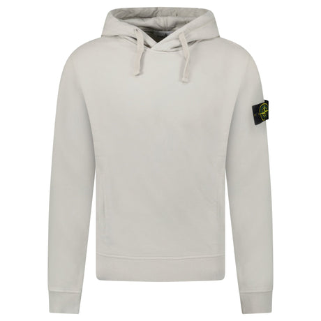 Stone Island Hooded Sweatshirt in Pearly Grey - Boinclo - Outlet Sale Under Retail