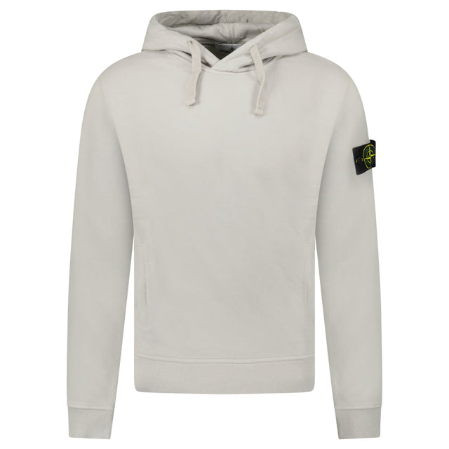 Stone Island Hooded Sweatshirt in Pearly Grey - Boinclo - Outlet Sale Under Retail