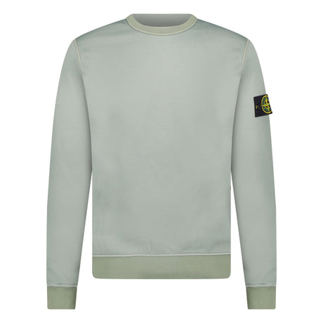 Stone Island Light Cotton Compass Sweatshirt Green - Boinclo - Outlet Sale Under Retail