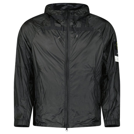 Stone Island Light Hooded Jacket in Black - Boinclo - Outlet Sale Under Retail