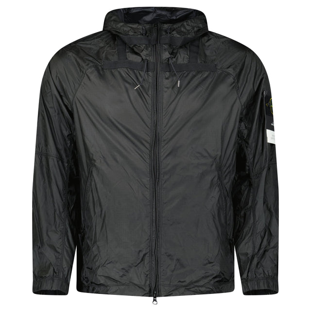 Stone Island Light Hooded Jacket in Black - Boinclo - Outlet Sale Under Retail