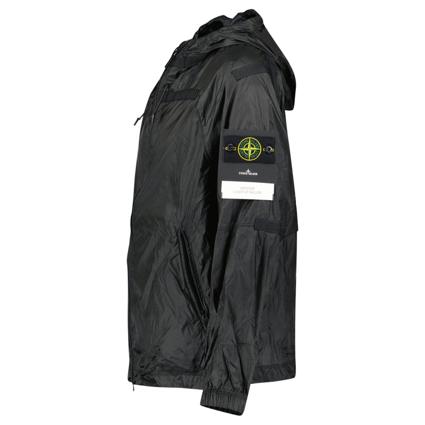 Stone Island Light Hooded Jacket in Black - Boinclo - Outlet Sale Under Retail
