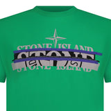 Stone Island Logo T-Shirt Green - Boinclo - Outlet Sale Under Retail