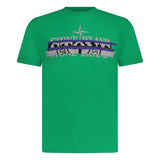 Stone Island Logo T-Shirt Green - Boinclo - Outlet Sale Under Retail