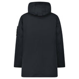 Stone Island Micro Twill Long Parka in Black - Boinclo - Outlet Sale Under Retail