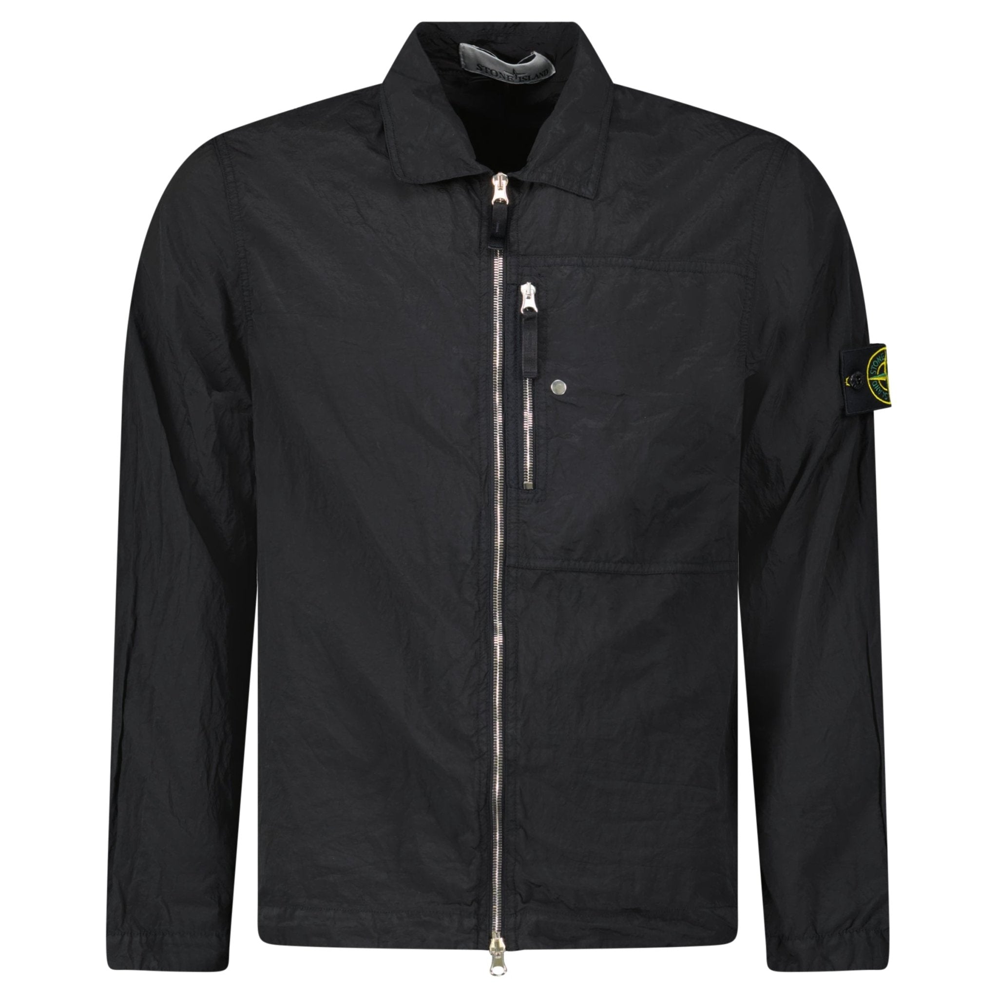 Color variation of Stone Island Nylon Overshirt in Black