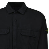 Stone Island Organic Cotton Ripstop Overshirt in Black - Boinclo - Outlet Sale Under Retail