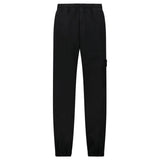 Stone Island Organic Panama Cotton 'Old' Effect Cargo Black - Boinclo - Outlet Sale Under Retail