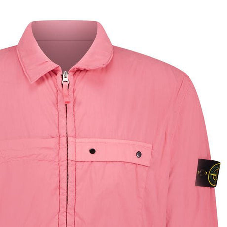 Stone Island Padded Pocket Over Shirt Jacket Pink - Boinclo - Outlet Sale Under Retail