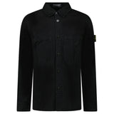 Stone Island Panama Cotton Overshirt in Black - Boinclo - Outlet Sale Under Retail