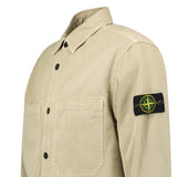 Stone Island Panama Cotton Overshirt in Desert Beige - Boinclo - Outlet Sale Under Retail