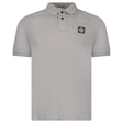 Stone Island Patch Polo T-Shirt Slim Fit Grey - Boinclo - Outlet Sale Under Retail