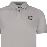 Stone Island Patch Polo T-Shirt Slim Fit Grey - Boinclo - Outlet Sale Under Retail