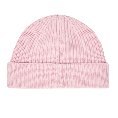 Stone Island Pink Beanie with Compass Patch - Boinclo - Outlet Sale Under Retail