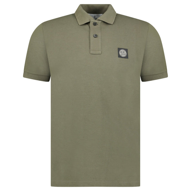 Stone Island Polo T-Shirt Slim Fit Military Green - Boinclo - Outlet Sale Under Retail