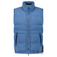 Stone Island Puffer Seamless Tunnel Nylon Gilet Blue - Boinclo - Outlet Sale Under Retail