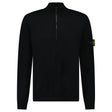 Stone Island Quarter Zip Jumper Black - Boinclo - Outlet Sale Under Retail