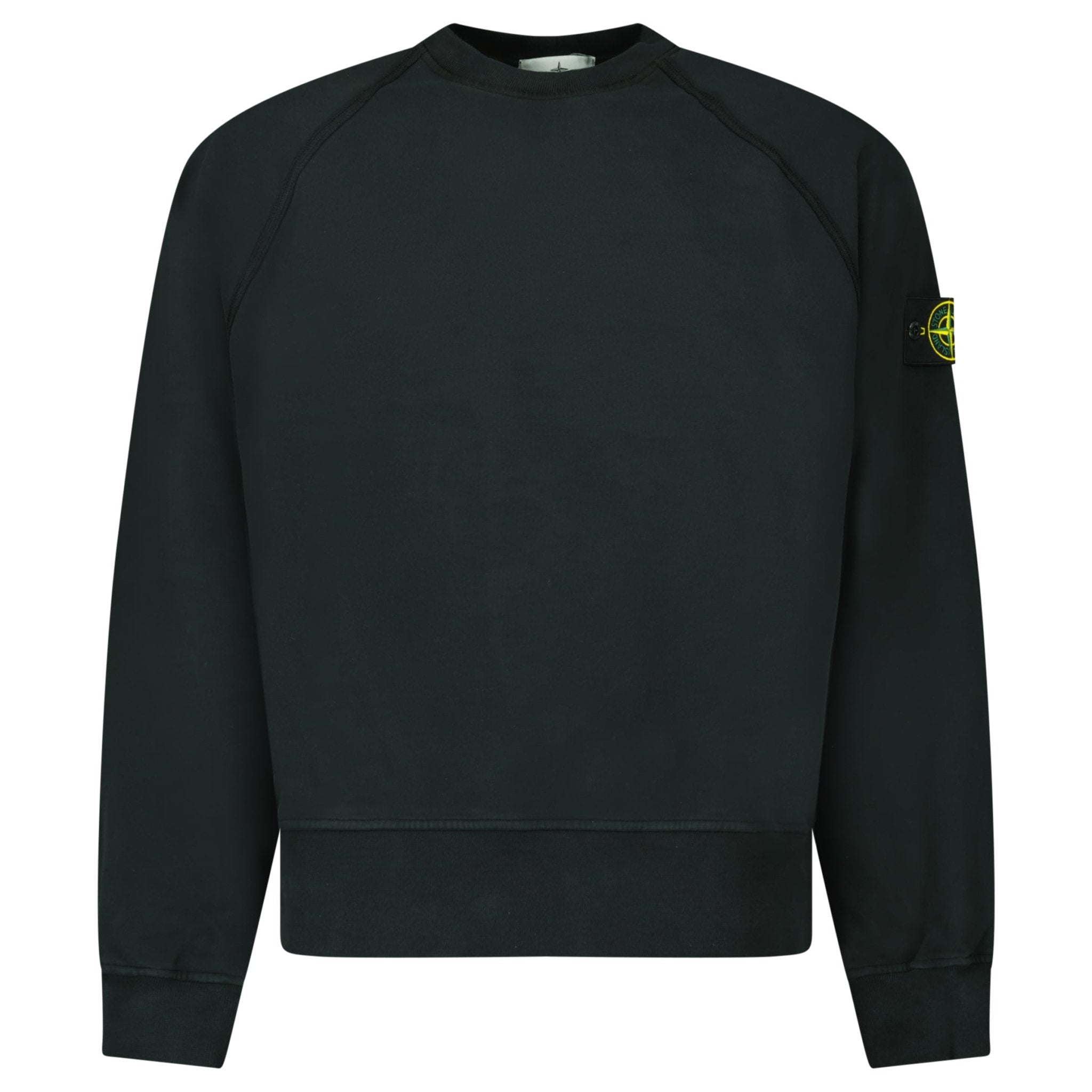 Color variation of Stone Island Relaxed Fit Crewneck Sweatshirt Black