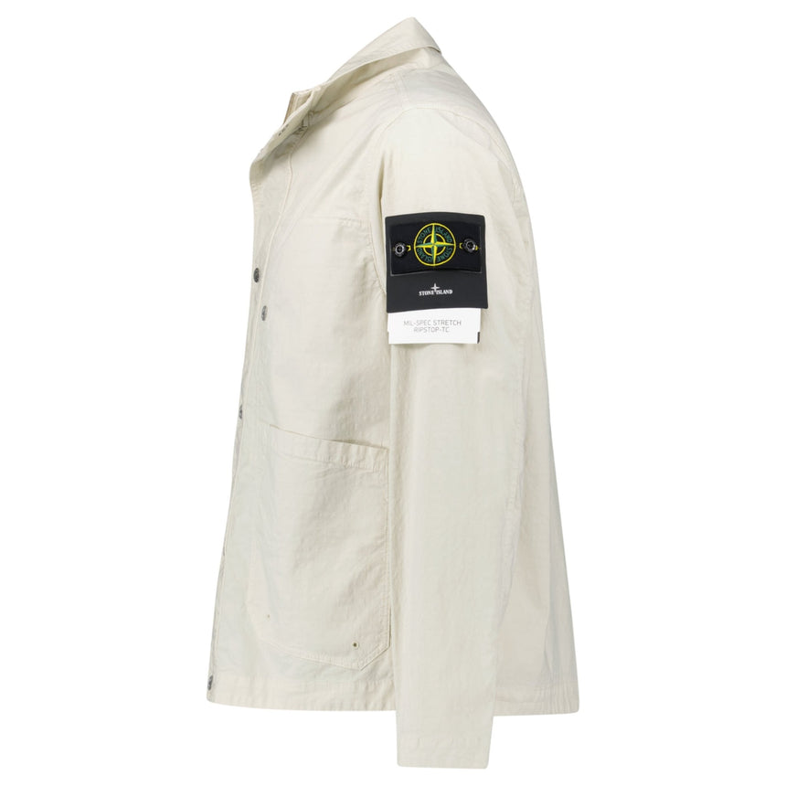 Stone Island Sand Mil - Spec Stretch Ripstop - TC Jacket - Boinclo - Outlet Sale Under Retail