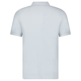 Stone Island Slim Fit Stripe Collar Polo Shirt in Sky Blue - Boinclo - Outlet Sale Under Retail