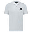 Stone Island Slim Fit Stripe Collar Polo Shirt in Sky Blue - Boinclo - Outlet Sale Under Retail