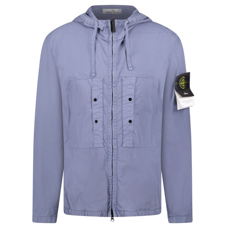 Stone Island Supima Cotton Twill Stretch Hooded Jacket - Boinclo - Outlet Sale Under Retail