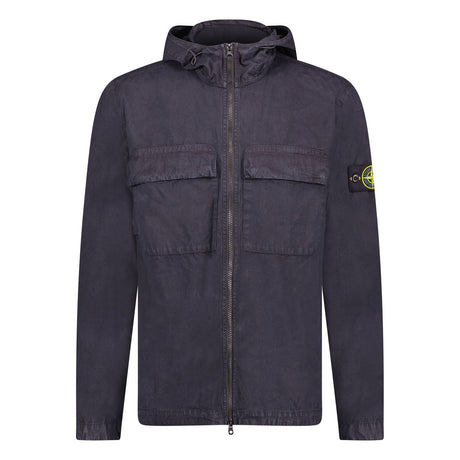 Stone Island Two Pocket Overshirt Black - Boinclo - Outlet Sale Under Retail