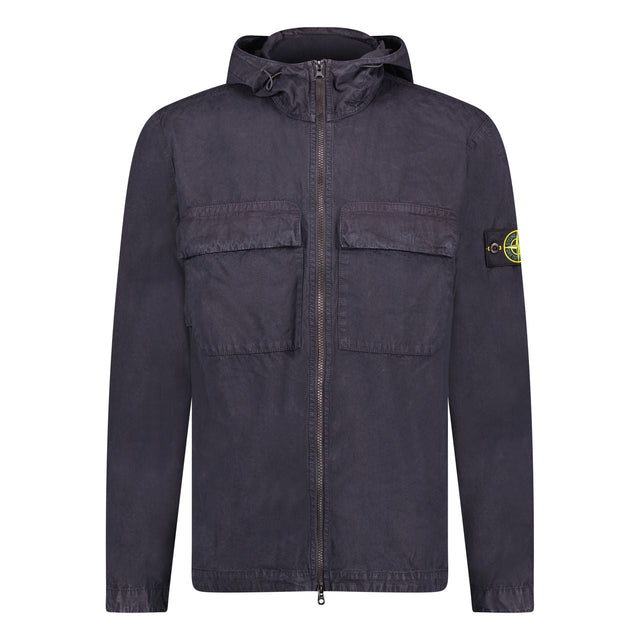 Stone Island Two Pocket Overshirt Black - Boinclo - Outlet Sale Under Retail
