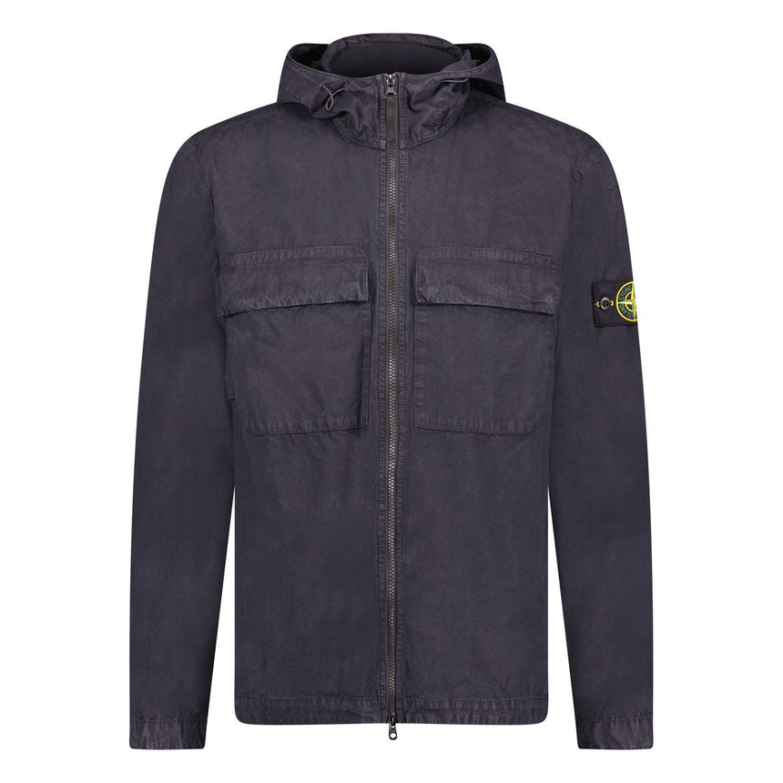 Stone Island Two Pocket Overshirt Black - Boinclo - Outlet Sale Under Retail