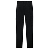 Stone Island’s Broken Twill ‘Old’ Effect Cargo Pants in Black - Boinclo - Outlet Sale Under Retail