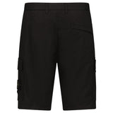 Stone Island Stretch Cotton Tela ‘Paracadute’ Cargo Bermuda Shorts in Black - Boinclo - Outlet Sale Under Retail