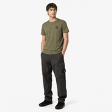 Stone Island Stretch Cotton Tela 'Paracadute' Loose Fit Cargo Trousers in Black - Boinclo - Outlet Sale Under Retail