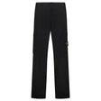 Stone Island Stretch Cotton Tela 'Paracadute' Loose Fit Cargo Trousers in Black - Boinclo - Outlet Sale Under Retail
