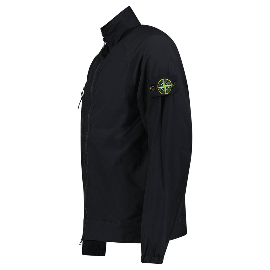 Stone Island Stretch Nylon Tech Fleece Jacket in Black - Boinclo - Outlet Sale Under Retail
