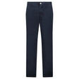 Stone Island Stretch Organic Broken Twill ‘OLD’ Effect Chino Trousers in Navy - Boinclo - Outlet Sale Under Retail