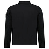 Stone Island Stretch Organic Cotton Twill Overshirt in Black - Boinclo - Outlet Sale Under Retail