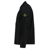 Stone Island Stretch Organic Cotton Twill Overshirt in Black - Boinclo - Outlet Sale Under Retail