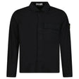 Stone Island Stretch Organic Cotton Twill Overshirt in Black - Boinclo - Outlet Sale Under Retail