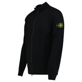 Stone Island Stretch RWS Wool Zip - Up Jumper in Black - Boinclo - Outlet Sale Under Retail