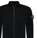 Stone Island Stretch RWS Wool Zip - Up Jumper in Black - Boinclo - Outlet Sale Under Retail