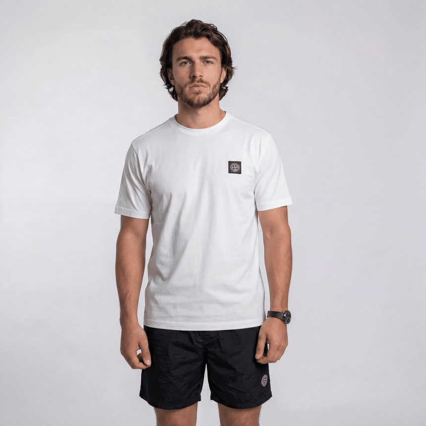 Stone Island Summer Set White/ Black - Boinclo - Outlet Sale Under Retail