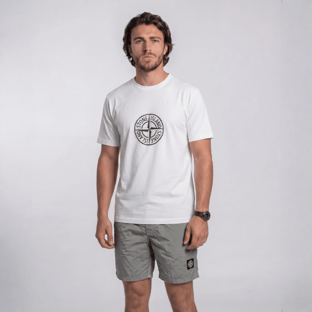 Stone Island Summer Set White/Grey - Boinclo - Outlet Sale Under Retail
