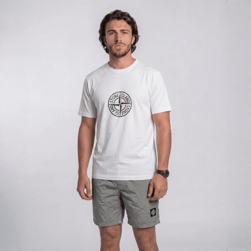 Stone Island Summer Set White/Grey - Boinclo - Outlet Sale Under Retail